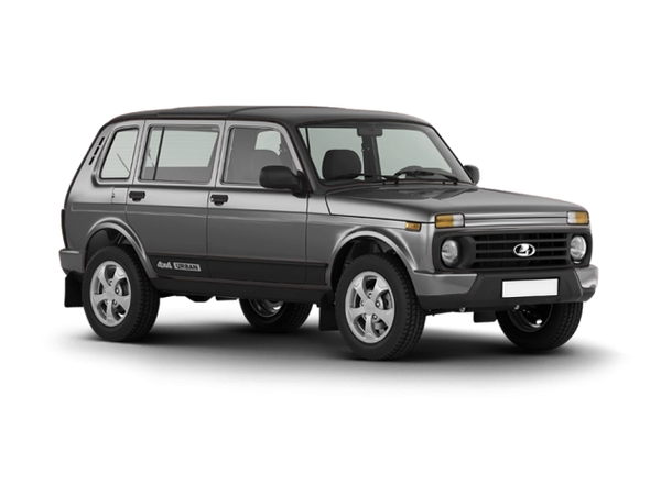 Lada Urban 5 дв. Серебристо-темно-серый Борнео