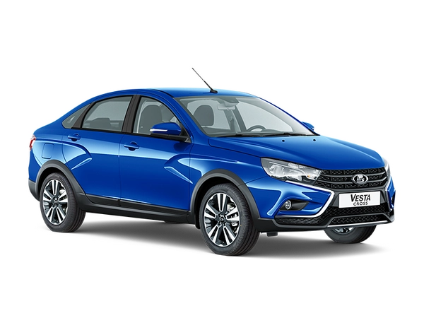 Lada Vesta Cross Ярко-синий "Дайвинг"