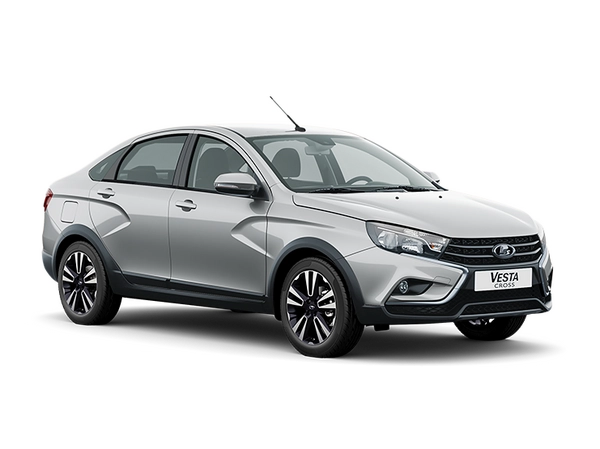 Lada Vesta Cross Серебристый "Платина"