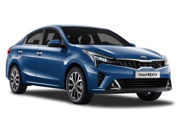 KIA Rio Новый Marina Blue
