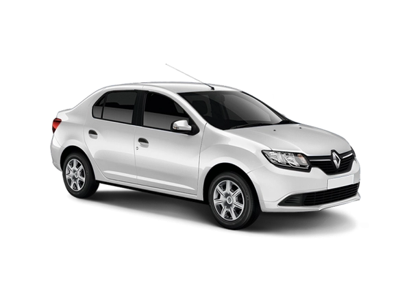 Renault Logan Белый лед