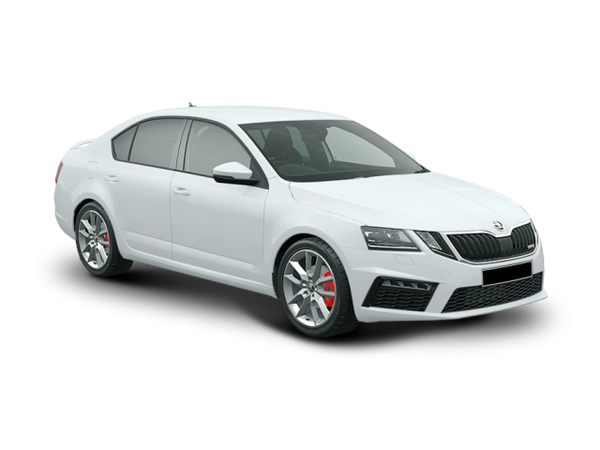 Skoda Octavia RS Moon White (белый, металлик)